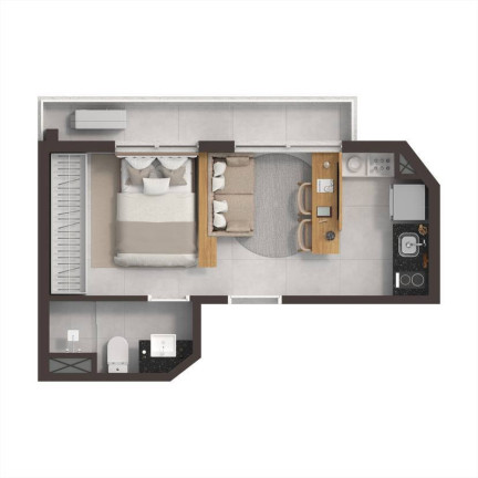 Imagem Imóvel com 1 Quarto à Venda, 24 m² em Vila Ipojuca - São Paulo Imagem Imóvel com 1 Quarto à Venda, 24 m² em Vila Ipojuca - São Paulo