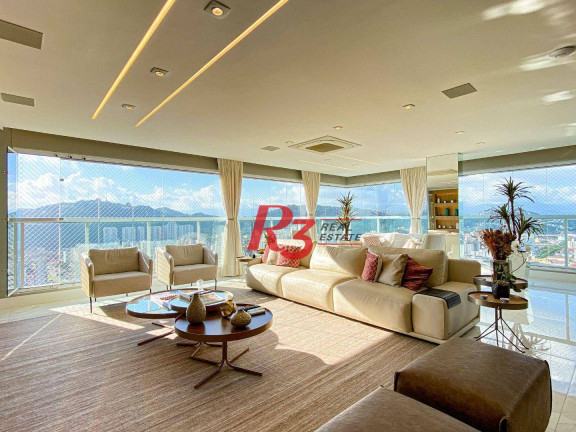 Imagem Cobertura com 4 Quartos à Venda, 450 m² em Gonzaga - Santos