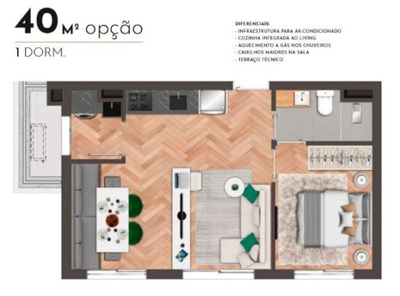 Imagem Imóvel com 1 Quarto à Venda, 28 m² em Chácara Klabin - São Paulo Imagem Imóvel com 1 Quarto à Venda, 28 m² em Chácara Klabin - São Paulo