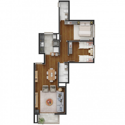 Imagem Imóvel à Venda, 85 m² em Centro  - Canela