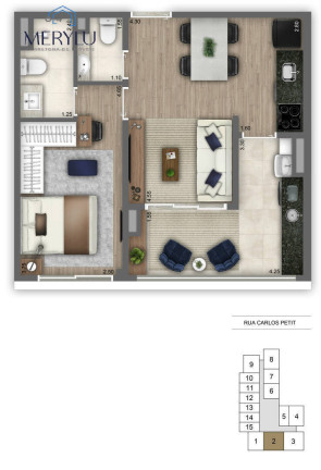Imagem Apartamento com 1 Quarto à Venda, 47 m² em Vila Mariana - São Paulo