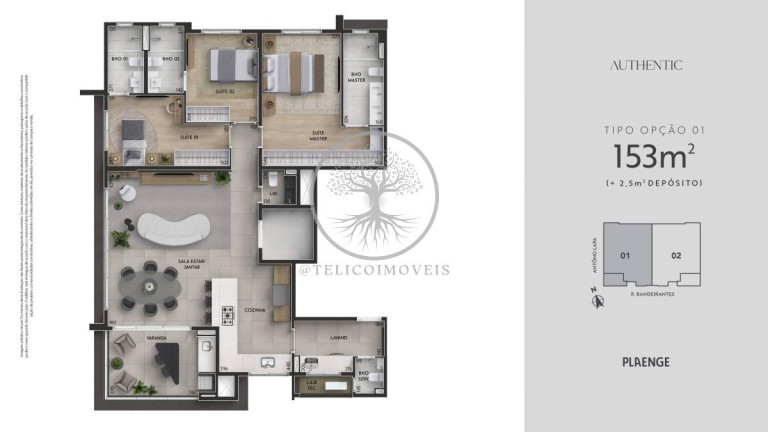 Imagem Apartamento com 3 Quartos à Venda, 153 m² em Cambuí - Campinas