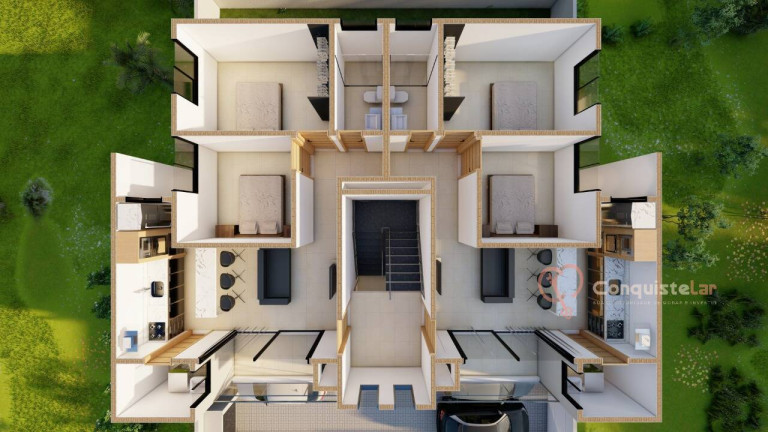 Imagem Apartamento com 2 Quartos à Venda, 67 m² em Praia Do Ervino - São Francisco Do Sul