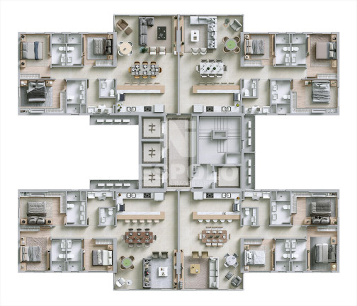 Imagem Apartamento com 2 Quartos à Venda, 141 m² em Centro - Balneario Camboriu