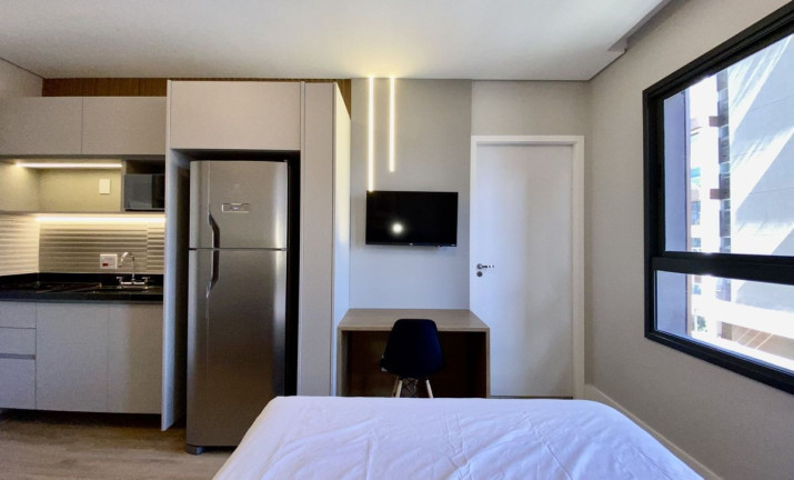Imagem Apartamento com 1 Quarto para Alugar, 22 m² em Brooklin - São Paulo