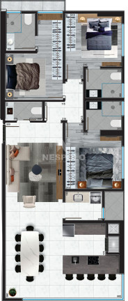 Imagem Apartamento à Venda, 85 m² em Perequê - Porto Belo