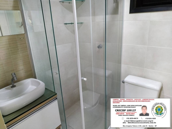 Imagem Apartamento com 1 Quarto à Venda, 52 m² em Itararé - São Vicente Imagem Apartamento com 1 Quarto à Venda, 52 m² em Itararé - São Vicente