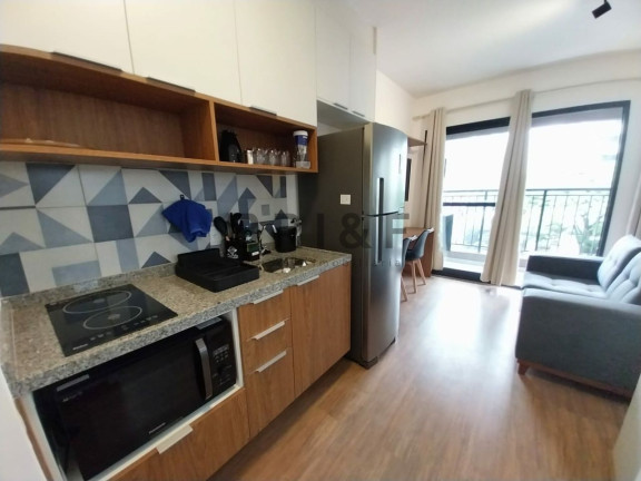Imagem Apartamento com 1 Quarto para Alugar, 30 m² em Campo Belo - São Paulo Imagem Apartamento com 1 Quarto para Alugar, 30 m² em Campo Belo - São Paulo