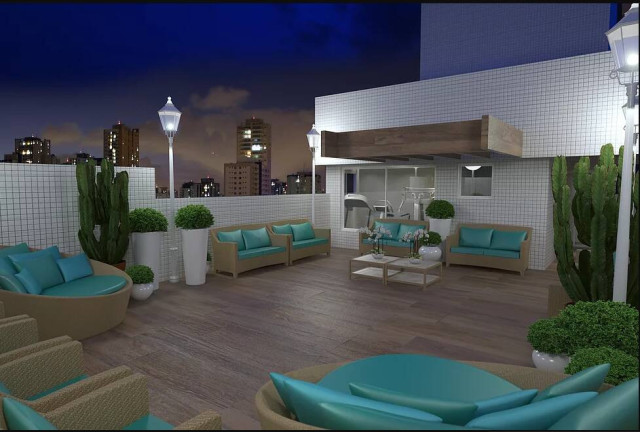 Imagem Apartamento com 1 Quarto à Venda, 44 m² em Guilhermina - Praia Grande