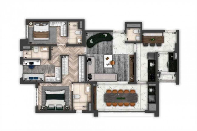 Imagem Apartamento com 3 Quartos à Venda, 145 m² em Nova Campinas - Campinas Imagem Apartamento com 3 Quartos à Venda, 145 m² em Nova Campinas - Campinas