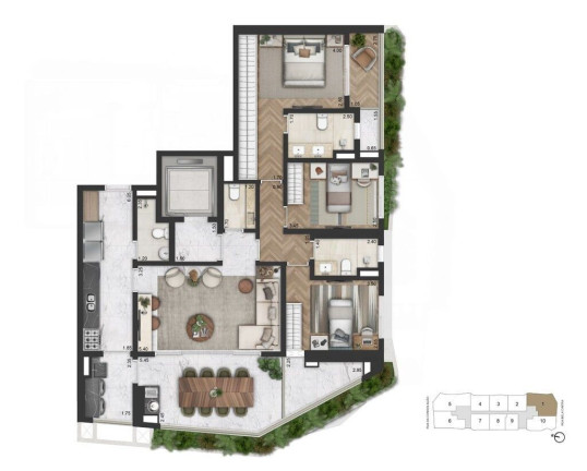 Imagem Apartamento com 2 Quartos à Venda, 82 m² em Consolação - São Paulo Imagem Apartamento com 2 Quartos à Venda, 82 m² em Consolação - São Paulo