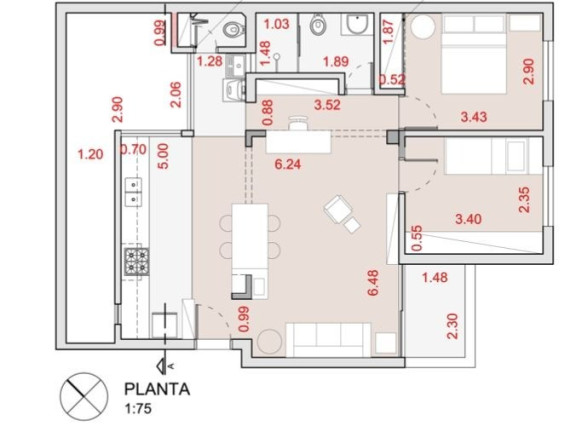 Foto do imóvel Apartamento com 2 Quartos à Venda, 82 m² em Perdizes - São Paulo