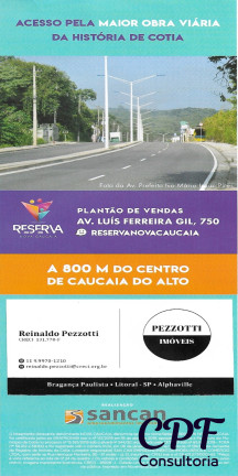 Imagem Terreno à Venda, 150 m² em Reserva Nova Caucaia - Caucaia Do Alto Imagem Terreno à Venda, 150 m² em Reserva Nova Caucaia - Caucaia Do Alto