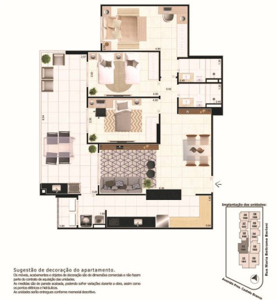 Imagem Apartamento com 3 Quartos à Venda, 113 m² em Guilhermina - Praia Grande
