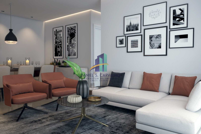 Imagem Apartamento com 2 Quartos à Venda, 75 m² em Canto Do Forte - Praia Grande