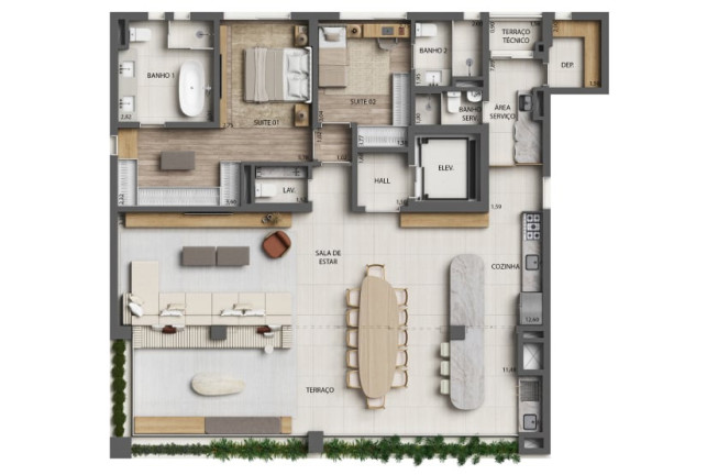 Imagem Imóvel com 3 Quartos à Venda, 392 m² em Moema - São Paulo