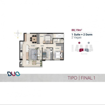 Imagem Sala Comercial à Venda, 83 m² em Praia Brava - Itajaí