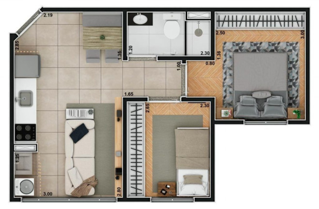 Imagem Apartamento com 2 Quartos à Venda, 38 m² em Jardim Vitápolis - Itapevi Imagem Apartamento com 2 Quartos à Venda, 38 m² em Jardim Vitápolis - Itapevi