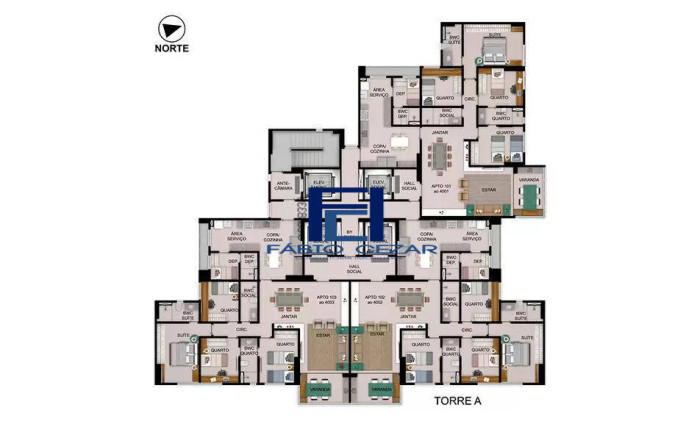 Imagem Apartamento com 4 Quartos à Venda, 135 m² em Ilha Do Retiro  - Recife