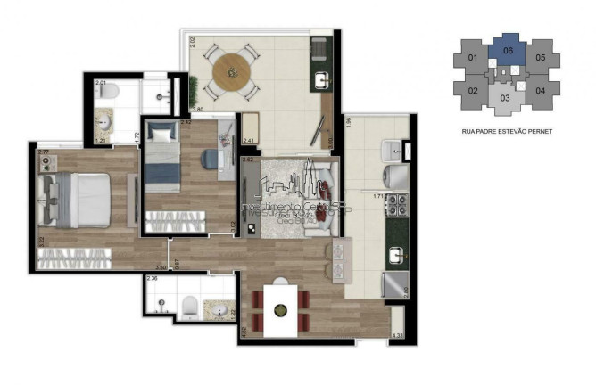 Imagem Apartamento com 2 Quartos à Venda, 65 m² em Vila Gomes Cardim - São Paulo