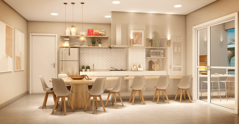 Imagem Apartamento com 2 Quartos à Venda, 55 m² em Campestre - Santo André