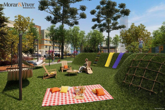 Imagem Apartamento com 2 Quartos à Venda, 53 m² em Hauer - Curitiba Imagem Apartamento com 2 Quartos à Venda, 53 m² em Hauer - Curitiba