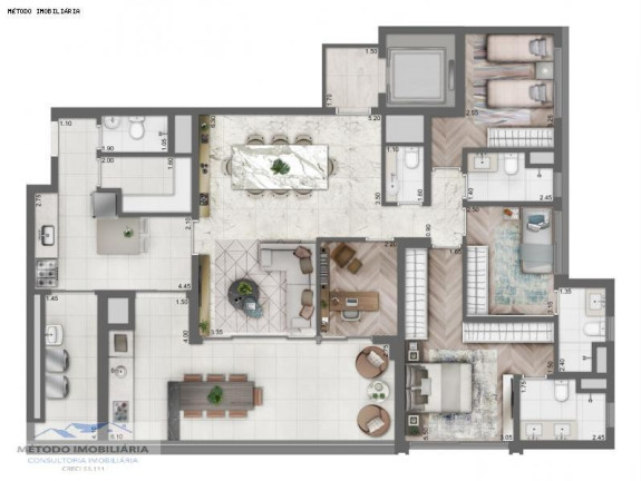 Imagem Apartamento com 4 Quartos à Venda, 158 m² em Vila Clementino - São Paulo Imagem Apartamento com 4 Quartos à Venda, 158 m² em Vila Clementino - São Paulo