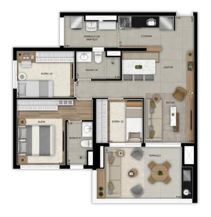 Imagem Apartamento com 3 Quartos à Venda, 88 m² em Vila Matilde - São Paulo