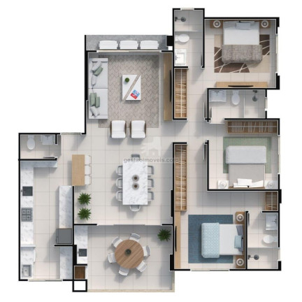 Imagem Apartamento com 3 Quartos à Venda, 130 m² em Pioneiros - Balneário Camboriú