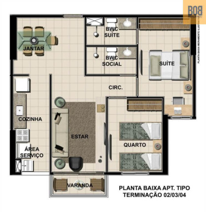 Imagem Apartamento com 2 Quartos à Venda, 58 m² em Boa Viagem - Recife Imagem Apartamento com 2 Quartos à Venda, 58 m² em Boa Viagem - Recife
