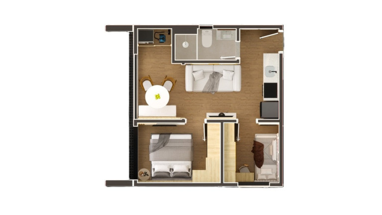 Imagem Apartamento com 3 Quartos à Venda, 55 m² em Mercês - Curitiba Imagem Apartamento com 3 Quartos à Venda, 55 m² em Mercês - Curitiba