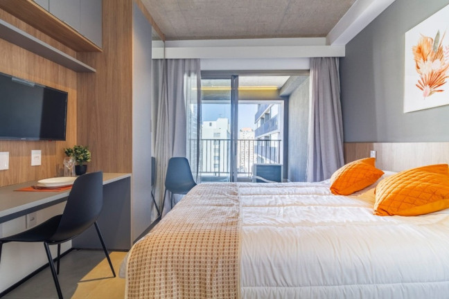 Imóvel com 1 Quarto à Venda, 28 m² em Cerqueira César - São Paulo