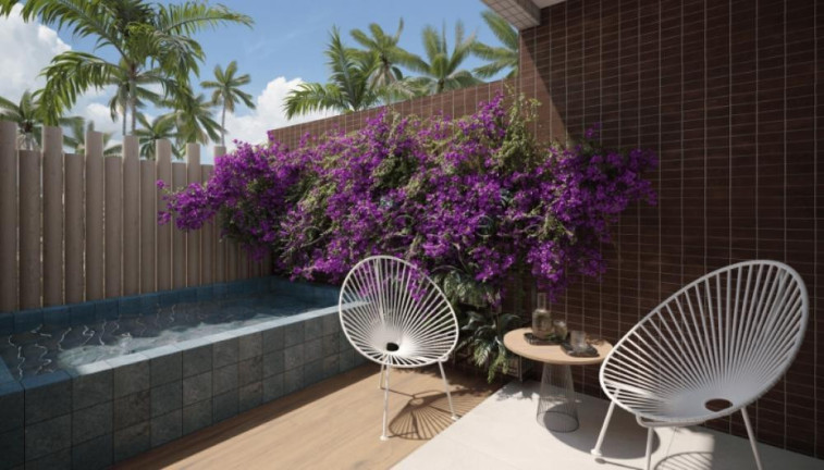 Imagem Flat com 1 Quarto à Venda, 25 m² em Tamandaré - Tamandaré Imagem Flat com 1 Quarto à Venda, 25 m² em Tamandaré - Tamandaré