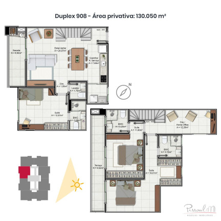 Imagem Apartamento com 3 Quartos à Venda, 158 m² em Trindade - Florianópolis