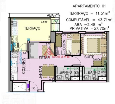 Imagem Apartamento com 1 Quarto à Venda, 25 m² em Morumbi - São Paulo Imagem Apartamento com 1 Quarto à Venda, 25 m² em Morumbi - São Paulo