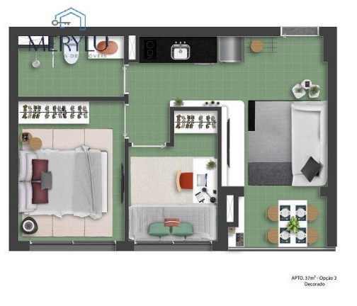 Imagem Apartamento com 2 Quartos à Venda, 45 m² em Consolação - São Paulo