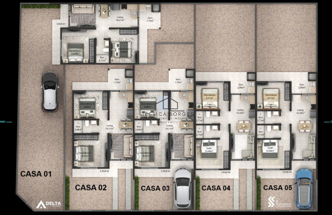 Casa com 2 Quartos à Venda, 46 m² em Quinta Dos Açorianos - Barra Velha