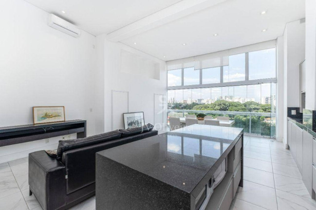 Imagem Apartamento com 1 Quarto para Alugar, 85 m² em Brooklin - São Paulo Imagem Apartamento com 1 Quarto para Alugar, 85 m² em Brooklin - São Paulo