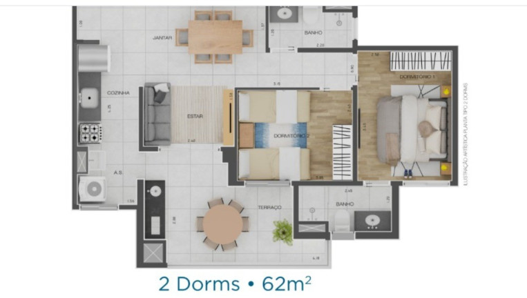 Imagem Imóvel com 2 Quartos à Venda, 74 m² em Campestre - Santo André Imagem Imóvel com 2 Quartos à Venda, 74 m² em Campestre - Santo André