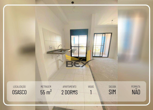 Imagem Apartamento com 2 Quartos à Venda, 55 m² em São Pedro - Osasco Imagem Apartamento com 2 Quartos à Venda, 55 m² em São Pedro - Osasco