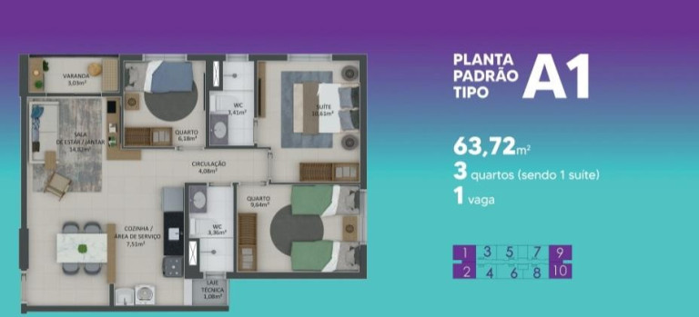 Imagem Apartamento com 2 Quartos à Venda, 51 m² em Sapiranga-coité - Fortaleza Imagem Apartamento com 2 Quartos à Venda, 51 m² em Sapiranga-coité - Fortaleza