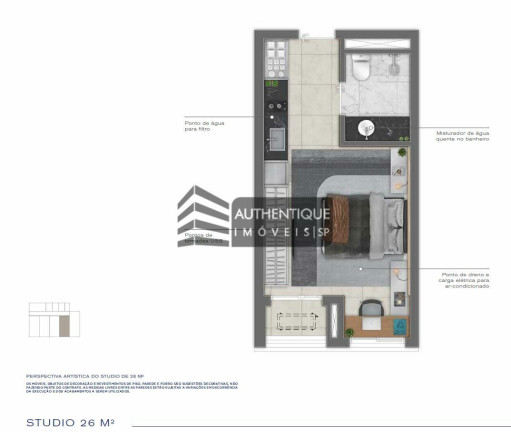 Imagem Imóvel com 1 Quarto à Venda, 31 m² em Vila Madalena - São Paulo Imagem Imóvel com 1 Quarto à Venda, 31 m² em Vila Madalena - São Paulo
