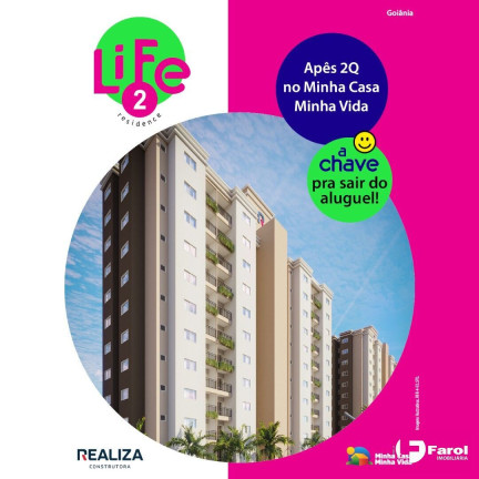 Imagem Apartamento com 2 Quartos à Venda, 44 m² em Jardim Colorado - Goiânia Imagem Apartamento com 2 Quartos à Venda, 44 m² em Jardim Colorado - Goiânia