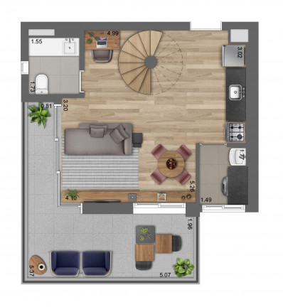 Imagem Apartamento com 1 Quarto à Venda, 37 m² em Pinheiros - São Paulo Imagem Apartamento com 1 Quarto à Venda, 37 m² em Pinheiros - São Paulo