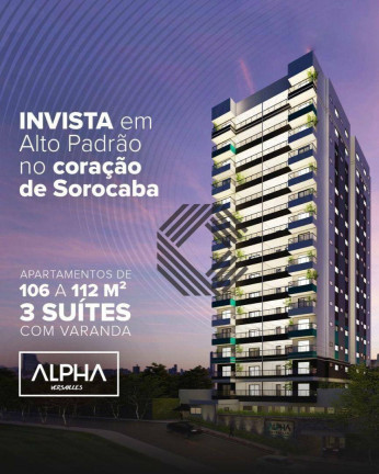 Imagem Apartamento com 3 Quartos à Venda, 109 m² em Vila Lucy - Sorocaba Imagem Apartamento com 3 Quartos à Venda, 109 m² em Vila Lucy - Sorocaba