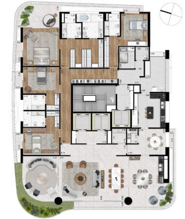 Imagem Apartamento com 4 Quartos à Venda, 424 m² em Itaim Bibi - São Paulo Imagem Apartamento com 4 Quartos à Venda, 424 m² em Itaim Bibi - São Paulo