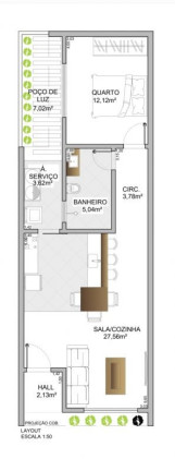 Imagem Casa com 1 Quarto à Venda, 62 m² em Jardim Curitiba - Sinop Imagem Casa com 1 Quarto à Venda, 62 m² em Jardim Curitiba - Sinop