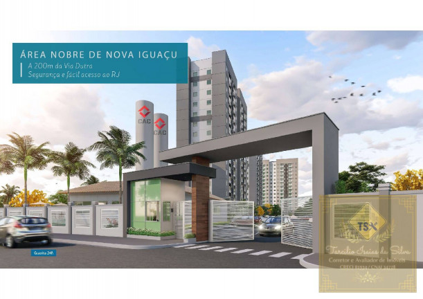 Imagem Apartamento com 2 Quartos à Venda, 48 m² em Cruzeiro Do Sul - Nova Iguaçu
