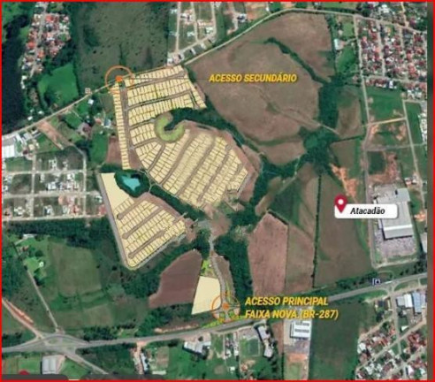 Imagem Terreno à Venda, 311 m² em Bairro São José - Santa Maria
