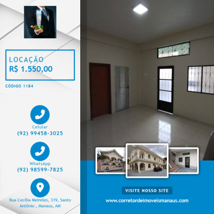 Imagem Apartamento com 2 Quartos para Alugar, 50 m² em Japiim - Manaus Imagem Apartamento com 2 Quartos para Alugar, 50 m² em Japiim - Manaus